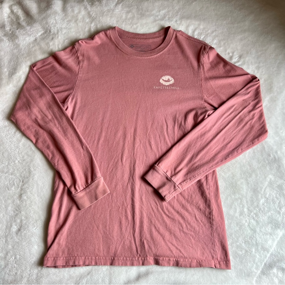 Fayette Chill brand long sleeve, color dusty pink, size small